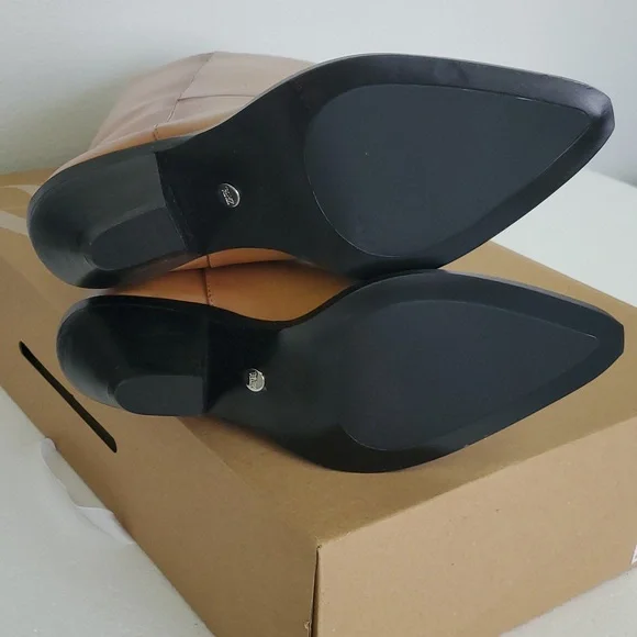 ZARA HEELED LEATHER COWBOY BOOTS - Picture 14 of 17